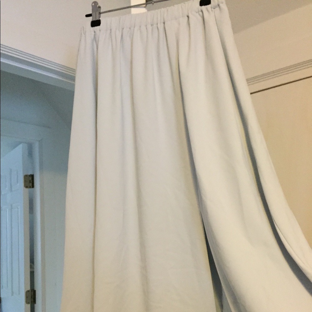 NWT Soft blue midi w/ front slit